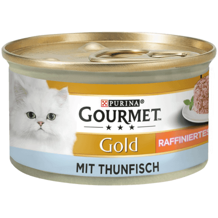 GOURMET Gold Raffiniertes Ragout mit Thunfisch Vorderansicht