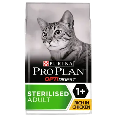 PRO PLAN Sensitive Digestion Sterilised Chicken Dry Cat Food