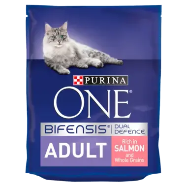 PURINA ONE® Salmon and Wholegrain Dry Cat Food