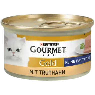 GOURMET Gold Feine Pastete mit Truthahn Vorderansicht