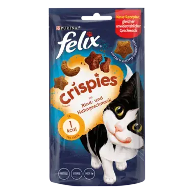 FELIX Crispies mit Rind- & Huhngeschmack Vorderansicht
