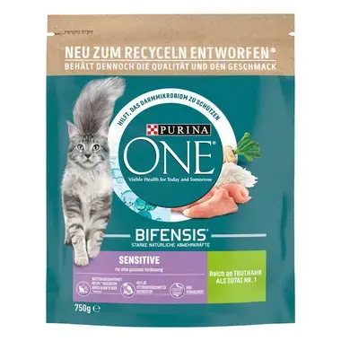 PURINA ONE Sensitive reich an Truthahn und Reis